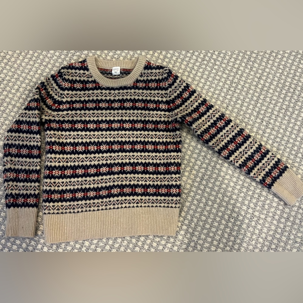 Crewcuts Multicolor Patterned Sweater